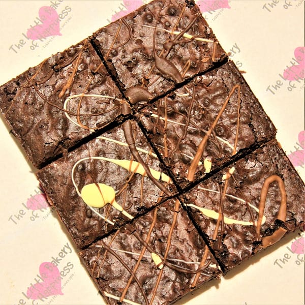 TRIPLE CHOCOLATE GLUTEN-FREE BROWNIES