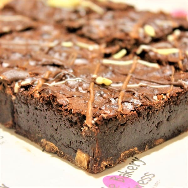 TRIPLE CHOCOLATE GLUTEN-FREE BROWNIES