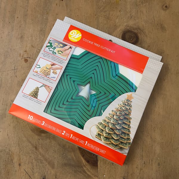 CHRISTMAS TREE BISCUIT CUTTER SET